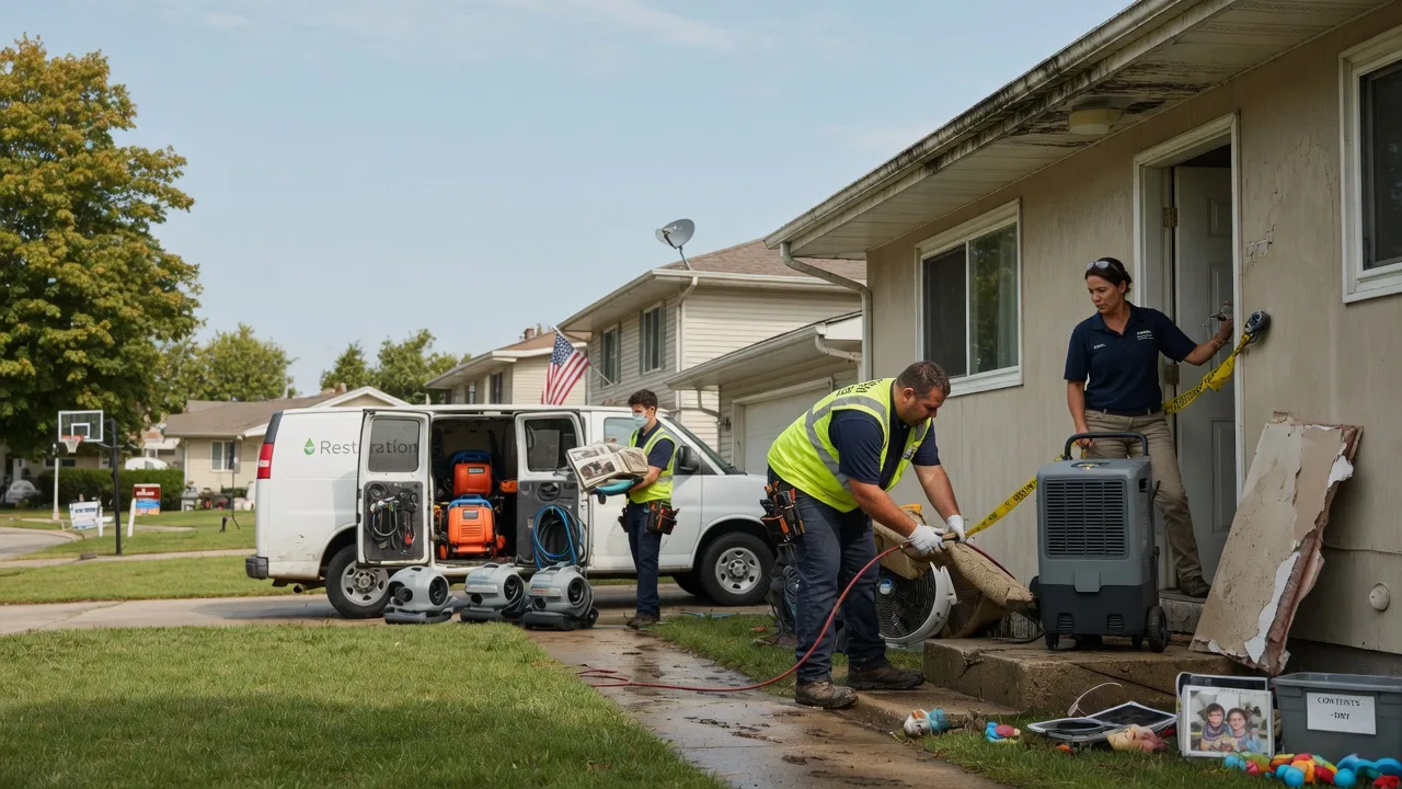 Water Damage Restoration in Old Washington, OH near me